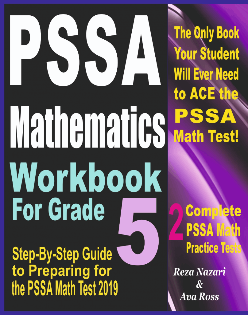 PSSA Mathematics Workbook For Grade 5 StepByStep Guide to Preparing