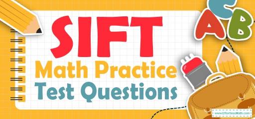 SIFT Math Practice Test Questions
