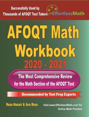AFOQT Math Workbook 2020 – 2021: The Most Comprehensive Review for the Math Section of the AFOQT Test