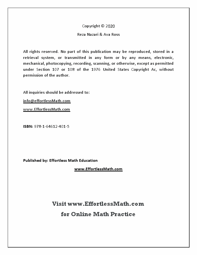 CLEP College Mathematics Workbook 2020 – 2021: The Most Comprehensive ...