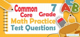 7th Grade Common Core Math Practice Test Questions