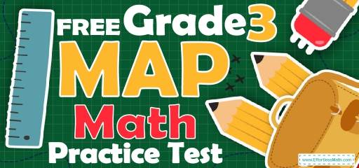 FREE 3rd Grade MAP Math Practice Test