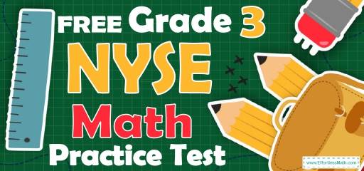 FREE 3rd Grade NYSE Math Practice Test