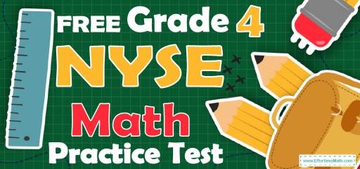 FREE 4th Grade NYSE Math Practice Test