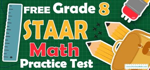 FREE 8th Grade STAAR Math Practice Test