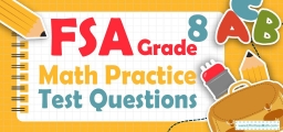 8th Grade FSA Math Practice Test Questions
