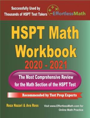 HSPT Math Workbook 2020 – 2021: The Most Comprehensive Review for the Math Section of the HSPT Test