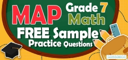 7th Grade MAP Math FREE Sample Practice Questions