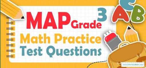 3rd Grade MAP Math Practice Test Questions