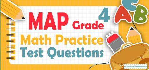 4th Grade MAP Math Practice Test Questions