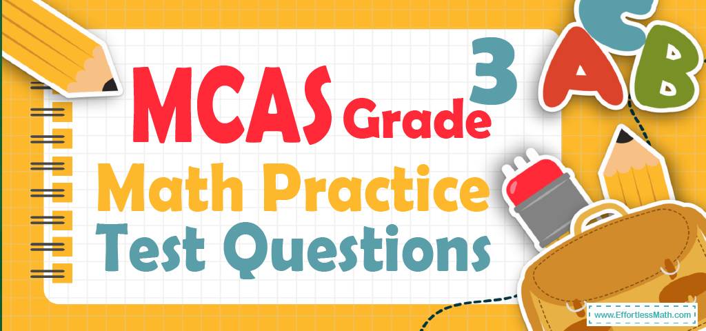 mcas math grade 3 practice test