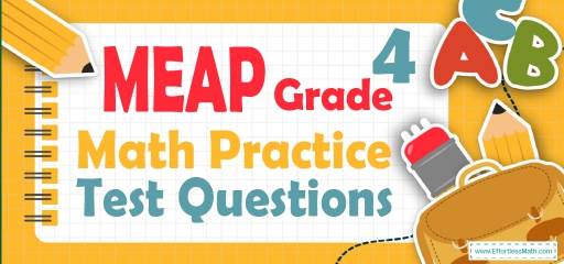 4th Grade MEAP Math Practice Test Questions