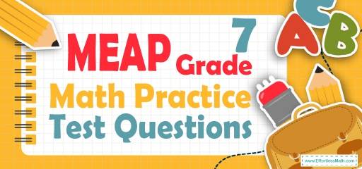 7th Grade MEAP Math Practice Test Questions