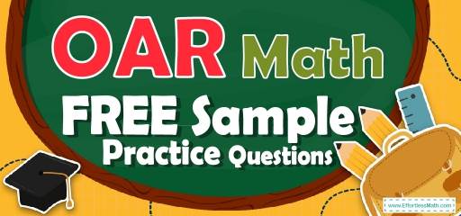 OAR Math FREE Sample Practice Questions