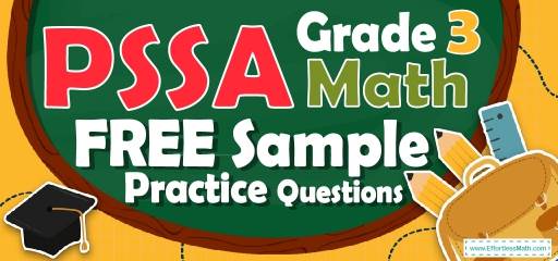 3rd Grade PSSA Math FREE Sample Practice Questions