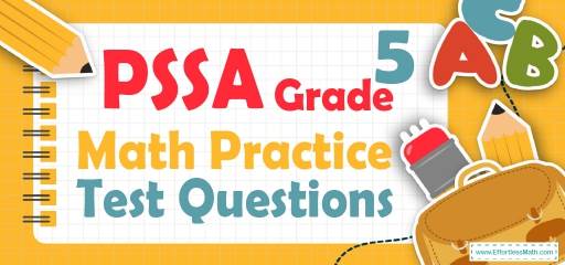 5th Grade PSSA Math Practice Test Questions