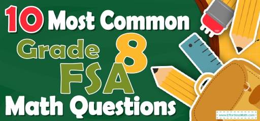 10 Most Common 8th Grade FSA Math Questions