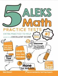 5 ALEKS Math Practice Tests cover