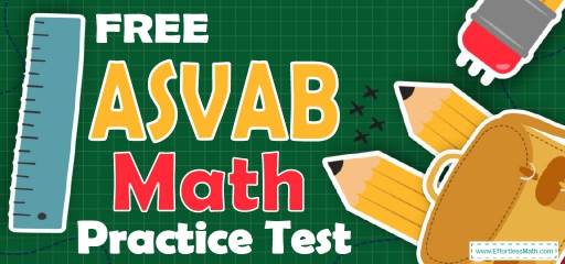 FREE ASVAB Math Practice Test