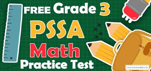 FREE 3rd Grade PSSA Math Practice Test