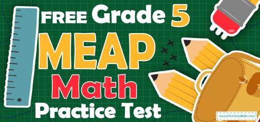 FREE 5th Grade MEAP Math Practice Test