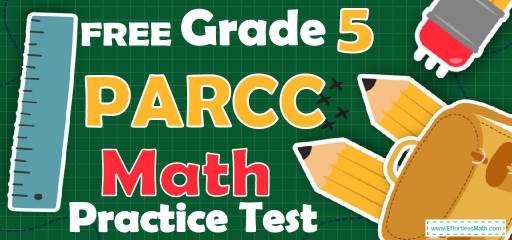 FREE 5th Grade PARCC Math Practice Test