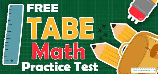 FREE TABE Math Practice Test