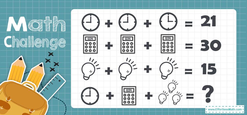 Other Topics Puzzle – Math Challenge 101 - Effortless Math: We Help ...