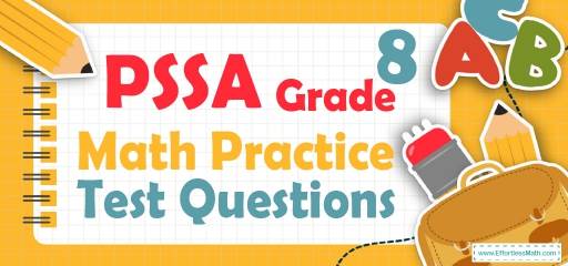 8th Grade PSSA Math Practice Test Questions