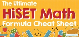HiSET Math Flashcards (Free Online: Formulas, Terms & Concepts)
