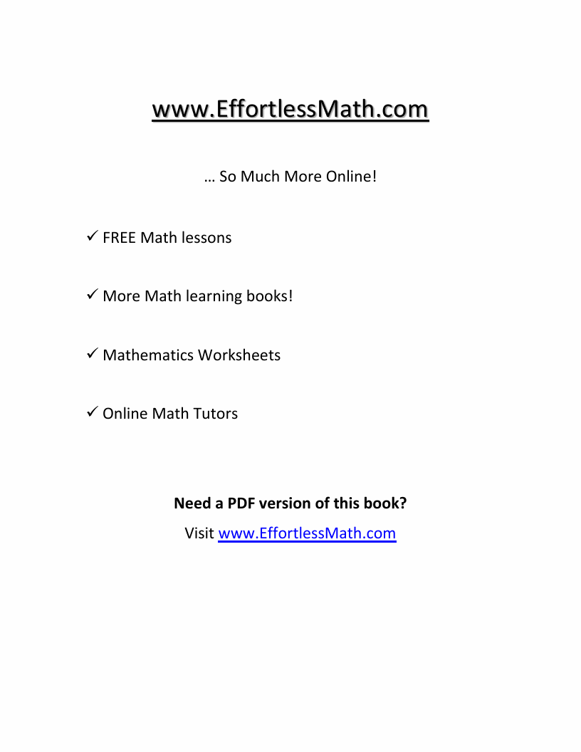 ISEE Lower Level Math Practice Tests: Extra | Effortless Math