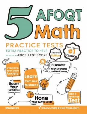 5 AFOQT Math Practice Tests: Extra Practice to Help Achieve an Excellent Score
