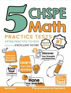 5 CHSPE Math Practice Tests: Extra Practice to Help Achieve an Excellent Score
