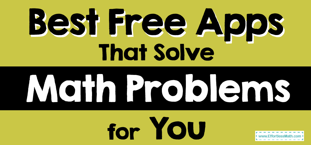 websites to solve any math problem