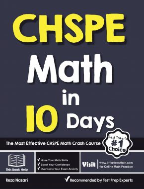 CHSPE Math in 10 Days: The Most Effective CHSPE Math Crash Course