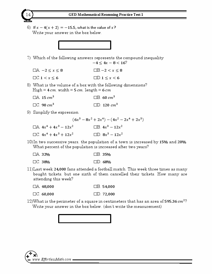 printable-ged-math-practice-test