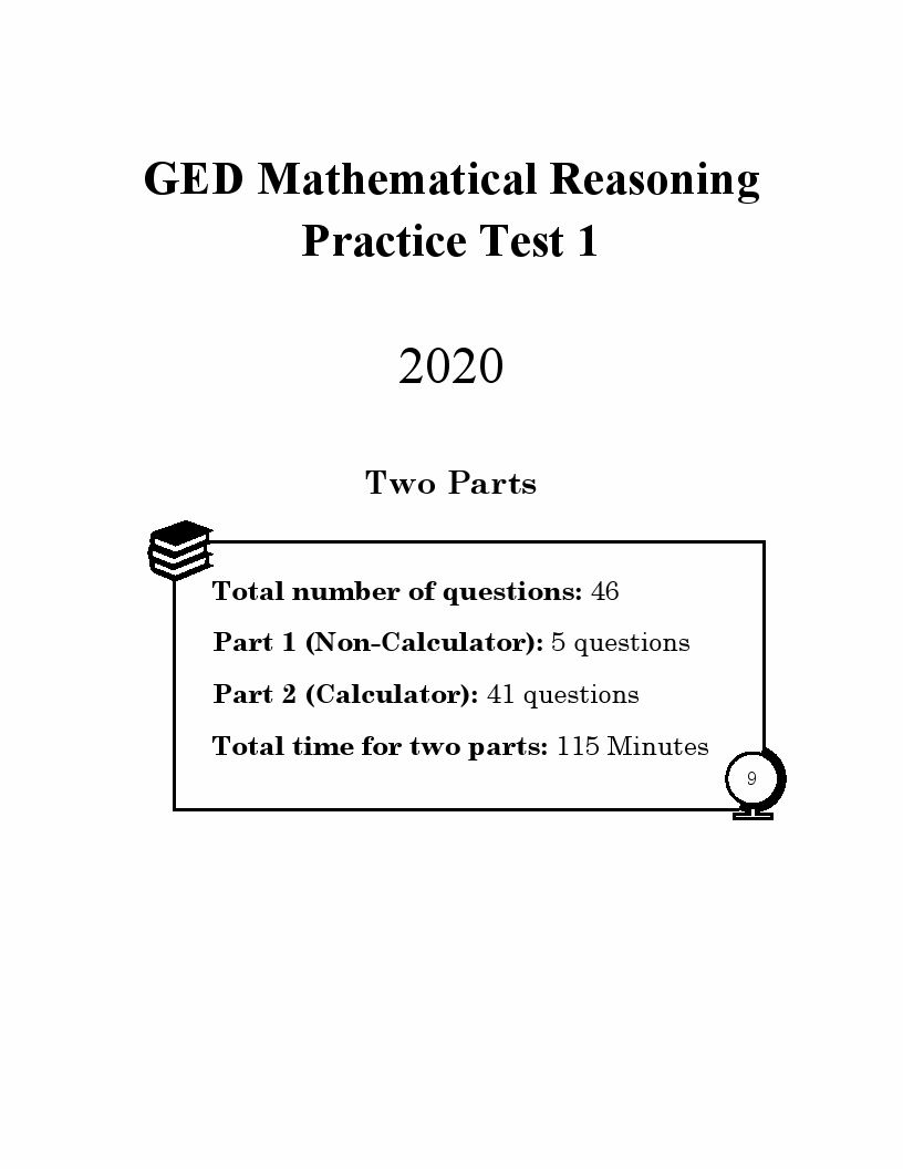 5 GED Math Practice Tests Extra Practice to Help Achieve an Excellent