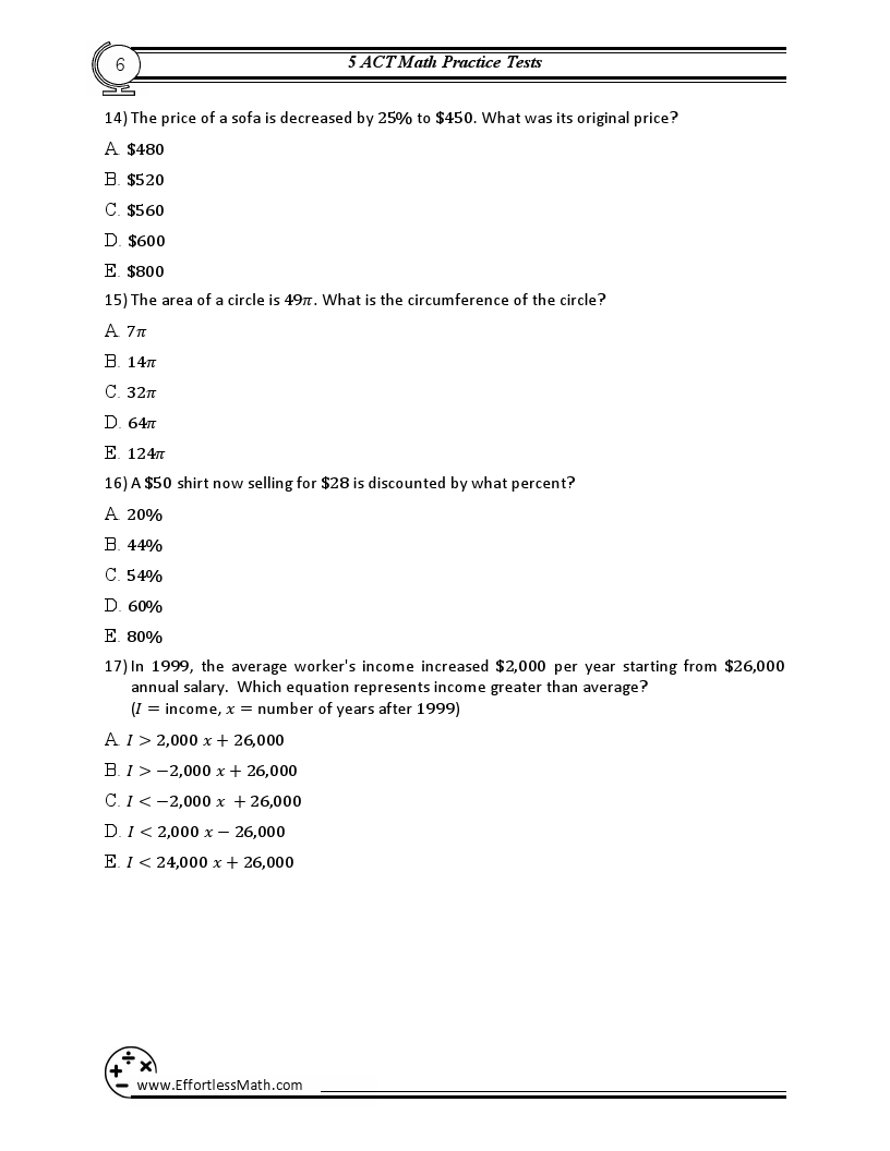 5-act-math-practice-tests-extra-practice-to-help-achieve-an-excellent