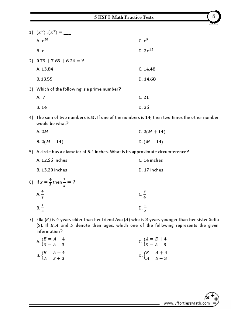 hspt-practice-test-printable