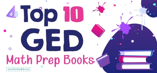 Top 10 GED Math Prep Books to buy! (2023 Picks)