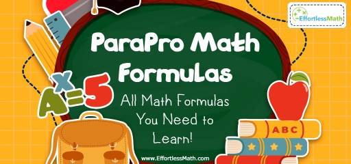 ParaPro Math Formulas