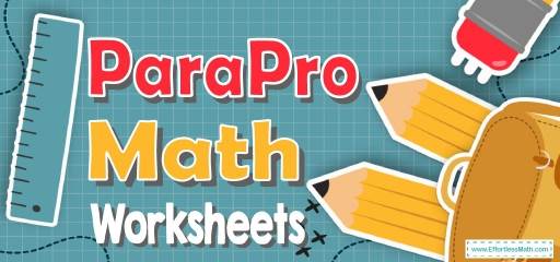 ParaPro Math Worksheets: FREE & Printable