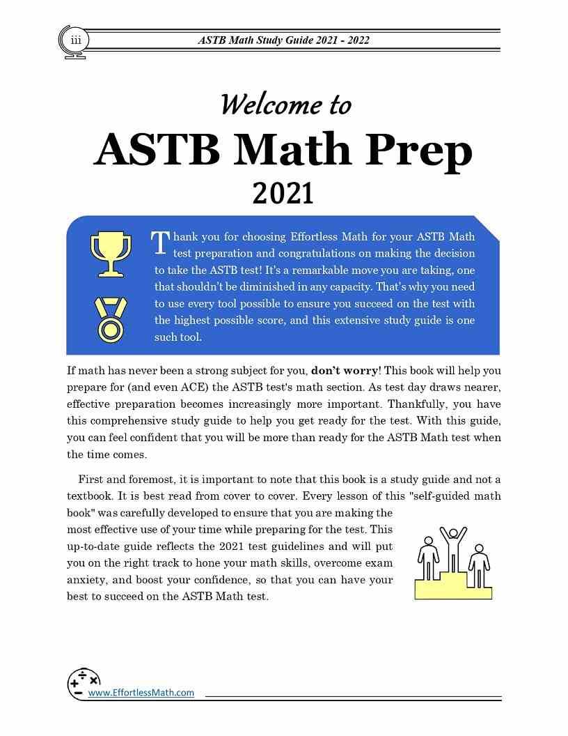 Astb Math Study Guide Step By Step Guide To Preparing For The Astb Astb Math Study Guide Step By Step Guide To Preparing For The Astb