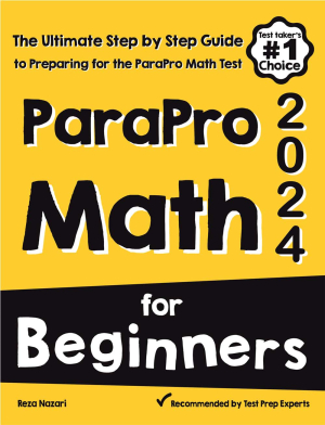 ParaPro Math for Beginners cover