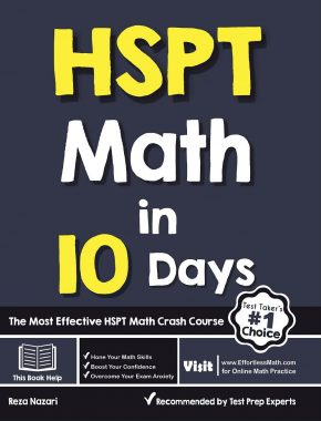 HSPT Math in 10 Days: Step-By-Step Guide to Preparing for the HSPT Math Test