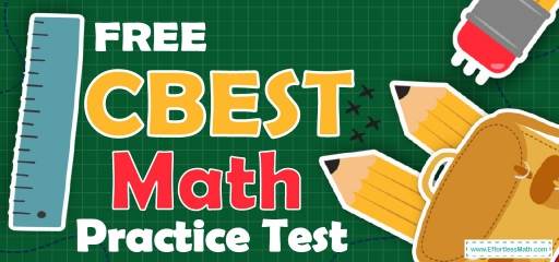 FREE CBEST Math Practice Test