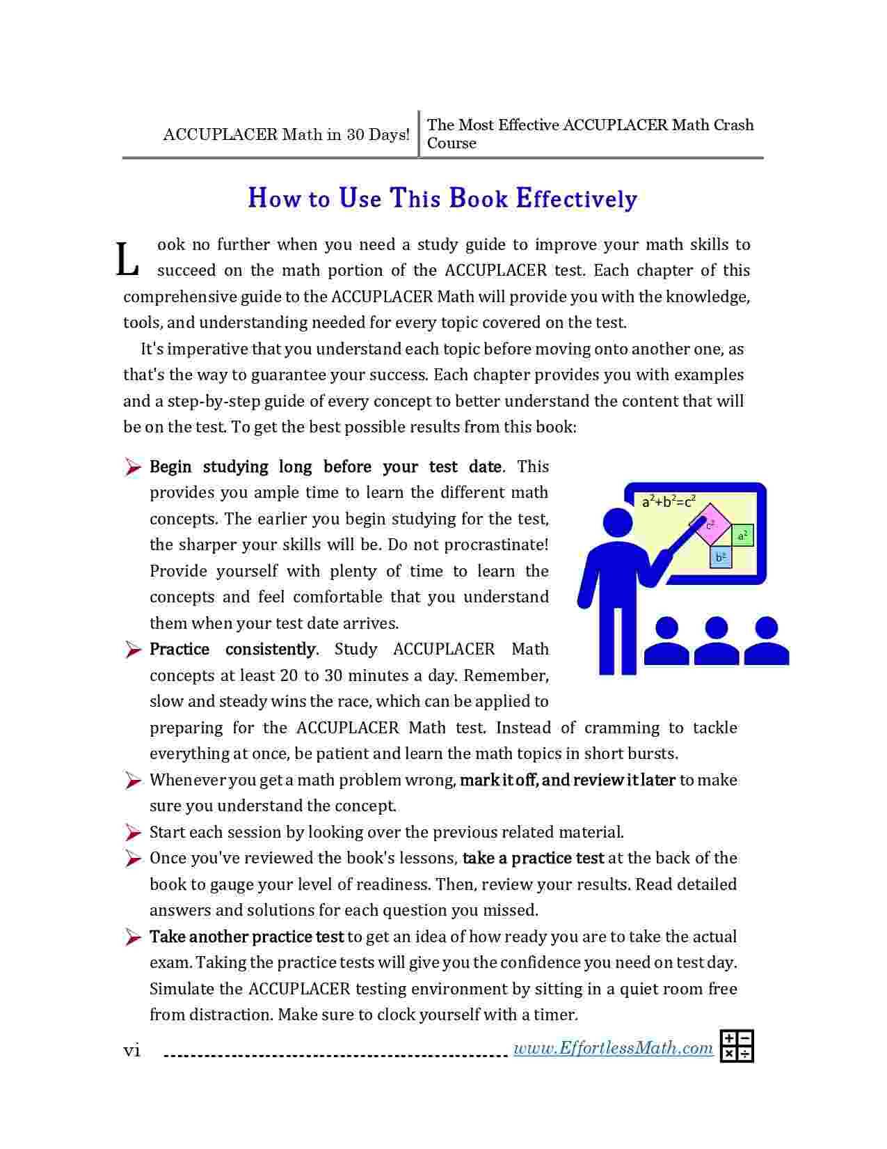 ACCUPLACER Math in 30 Days: The Most | Effortless Math