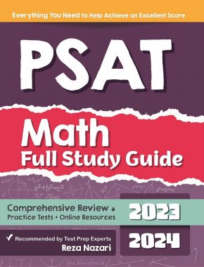 PSAT Math Full Study Guide: Comprehensive Review + Practice Tests + Online Resources