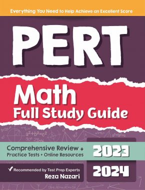 PERT Math Full Study Guide: Comprehensive Review + Practice Tests + Online Resources