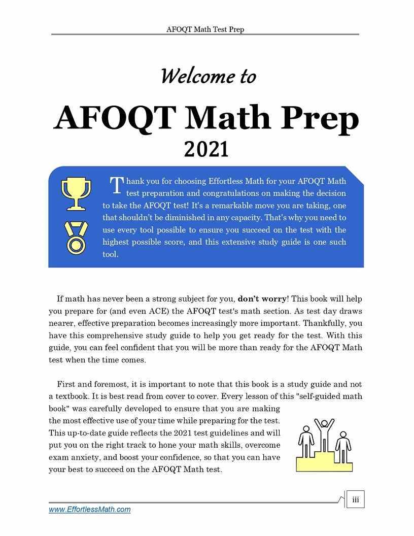 AFOQT Math Test Prep The Ultimate Guide to AFOQT Math + 2 FullLength